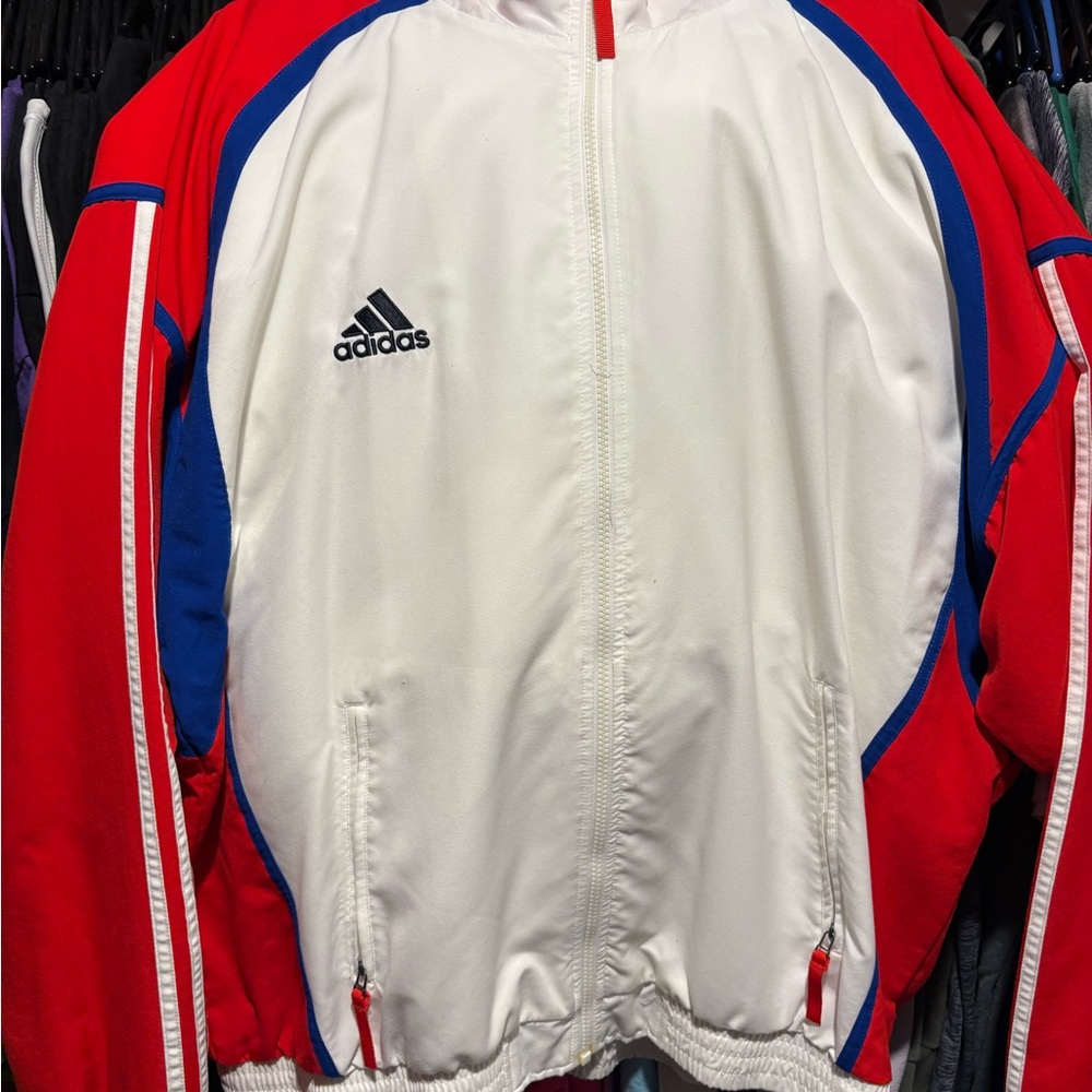 🧥 VINTAGE Adidas Cuba Track Jacket - XL - Rare Athlete Edition 🇨🇺